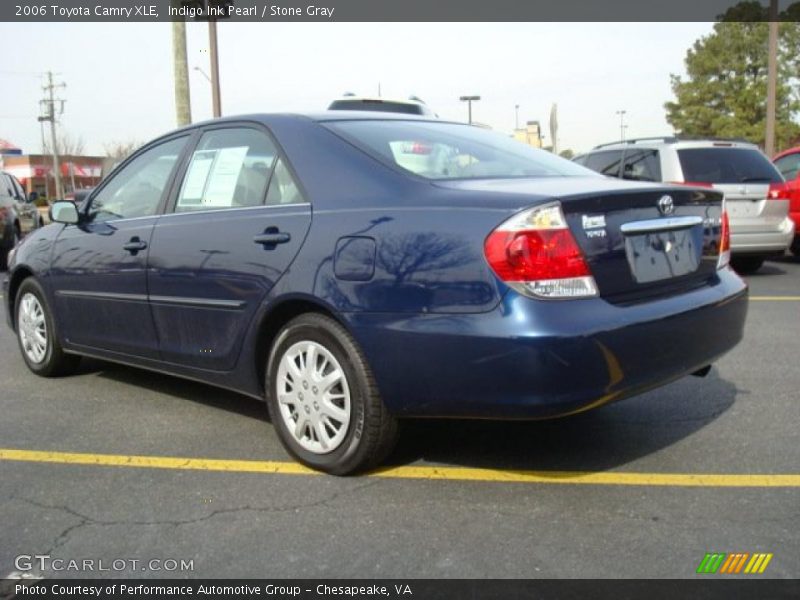 Indigo Ink Pearl / Stone Gray 2006 Toyota Camry XLE