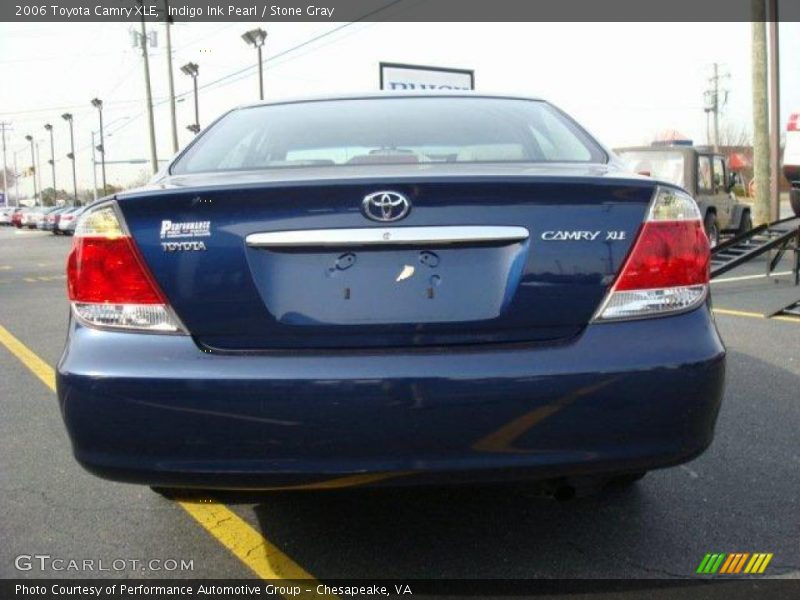 Indigo Ink Pearl / Stone Gray 2006 Toyota Camry XLE