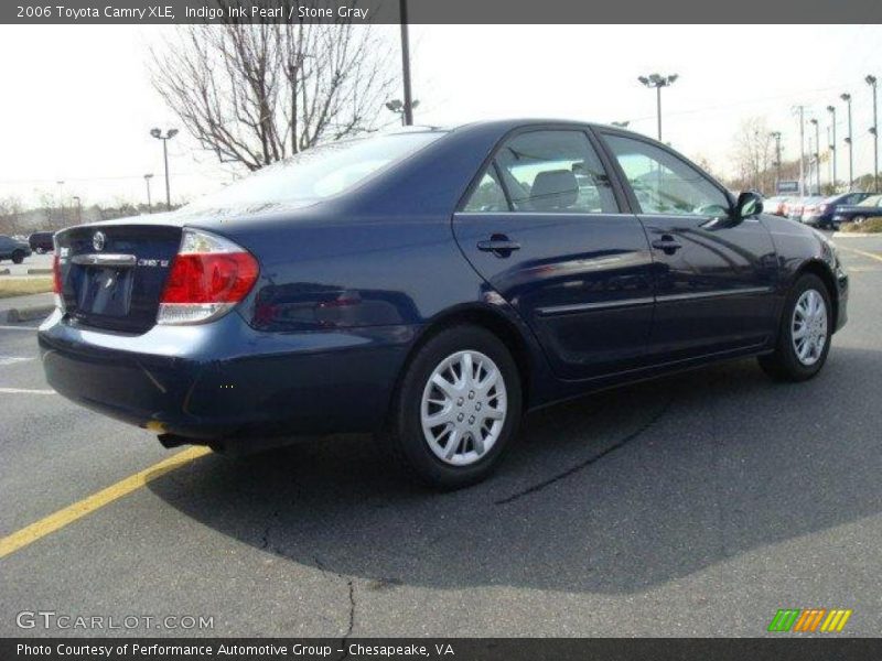 Indigo Ink Pearl / Stone Gray 2006 Toyota Camry XLE