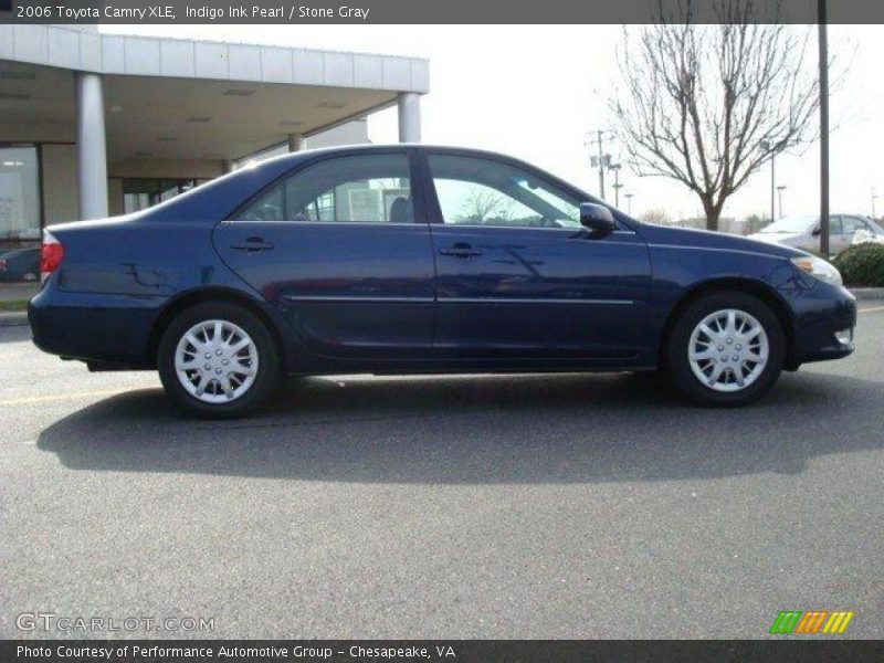 Indigo Ink Pearl / Stone Gray 2006 Toyota Camry XLE