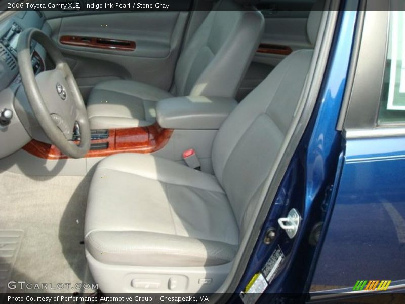 Indigo Ink Pearl / Stone Gray 2006 Toyota Camry XLE