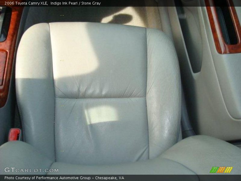 Indigo Ink Pearl / Stone Gray 2006 Toyota Camry XLE