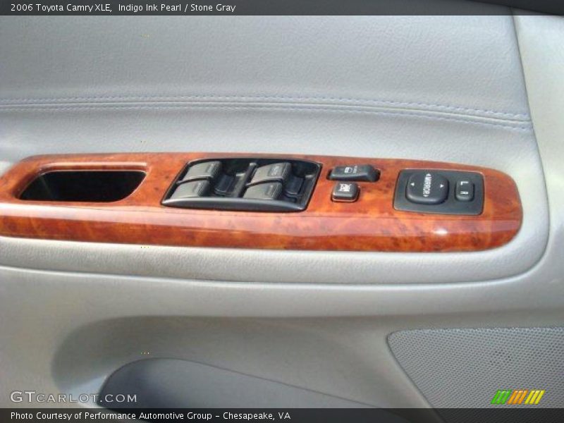 Indigo Ink Pearl / Stone Gray 2006 Toyota Camry XLE