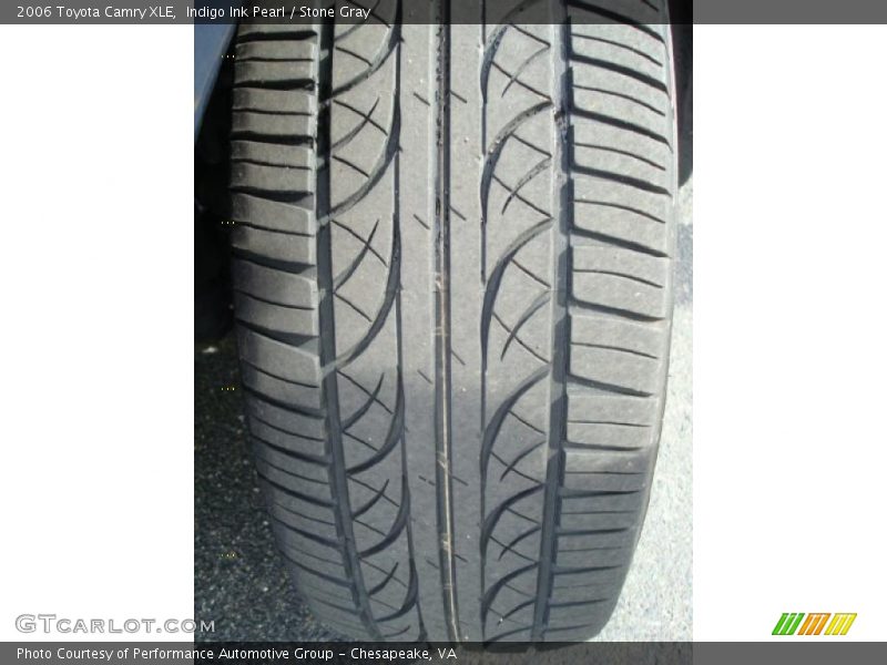 Indigo Ink Pearl / Stone Gray 2006 Toyota Camry XLE