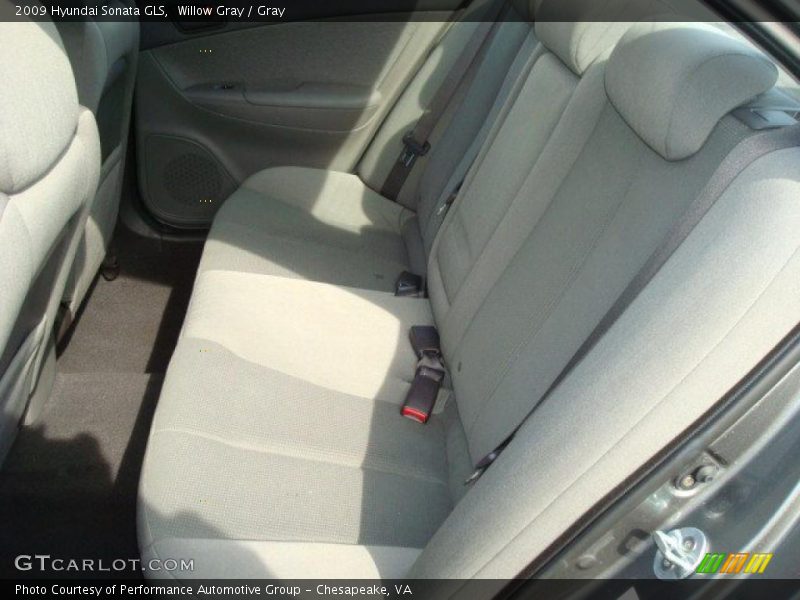 Willow Gray / Gray 2009 Hyundai Sonata GLS