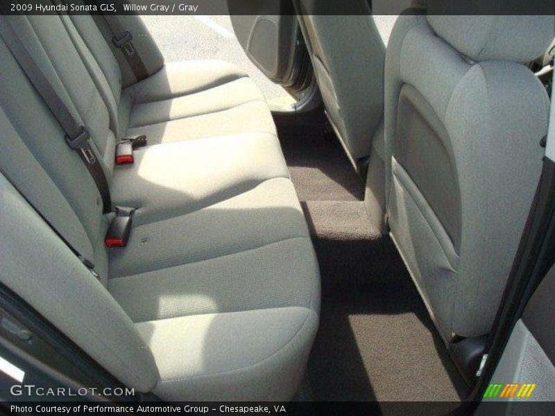 Willow Gray / Gray 2009 Hyundai Sonata GLS