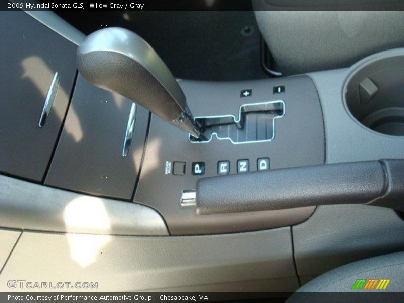 Willow Gray / Gray 2009 Hyundai Sonata GLS