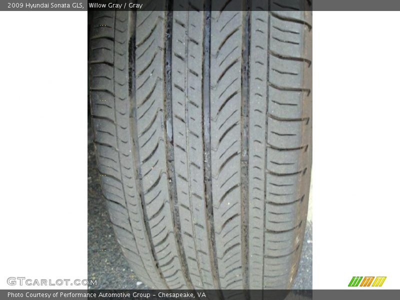 Willow Gray / Gray 2009 Hyundai Sonata GLS