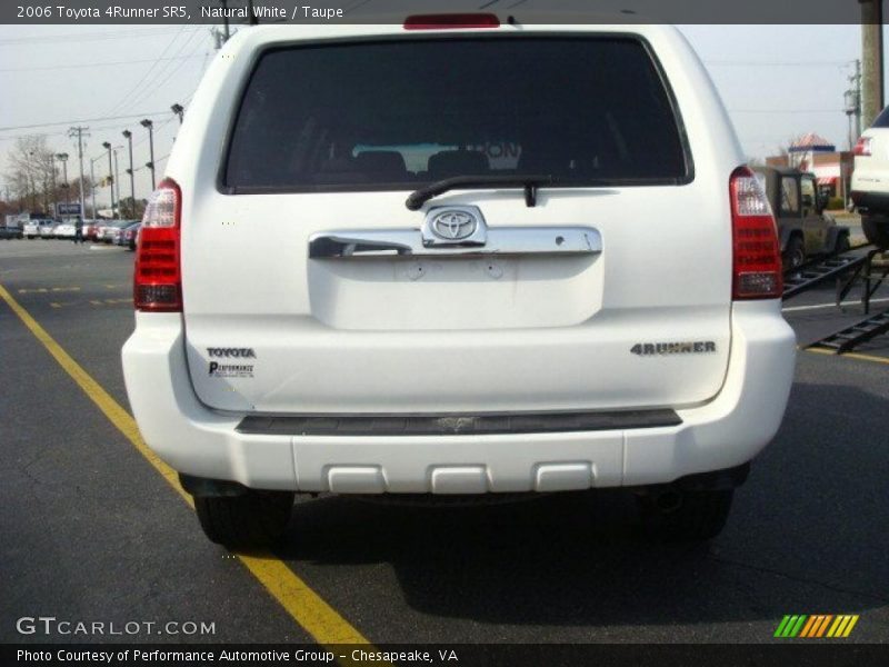 Natural White / Taupe 2006 Toyota 4Runner SR5