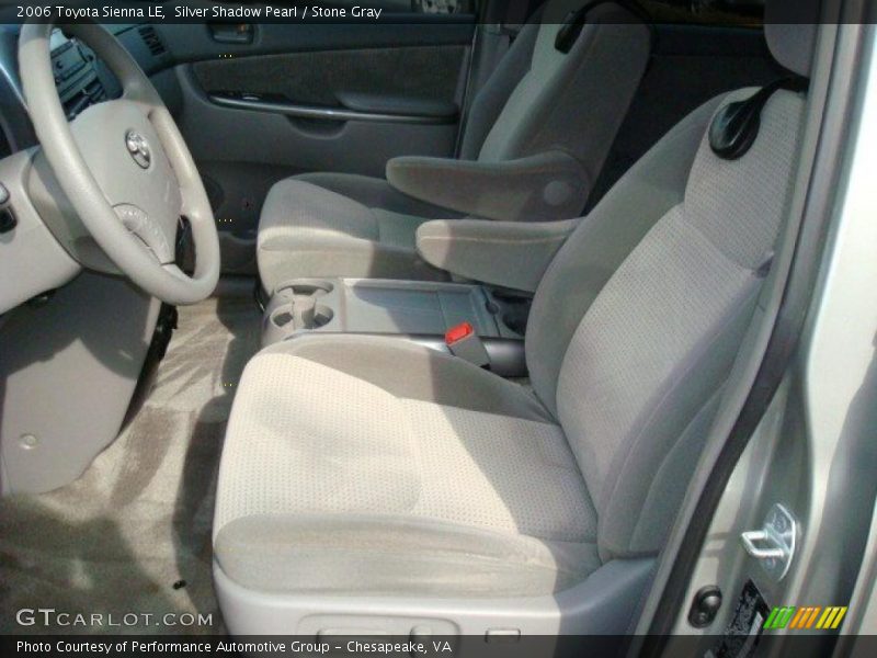 Silver Shadow Pearl / Stone Gray 2006 Toyota Sienna LE