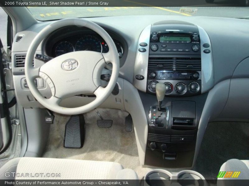 Silver Shadow Pearl / Stone Gray 2006 Toyota Sienna LE
