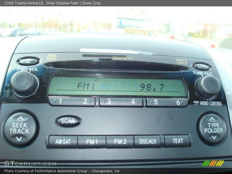Silver Shadow Pearl / Stone Gray 2006 Toyota Sienna LE