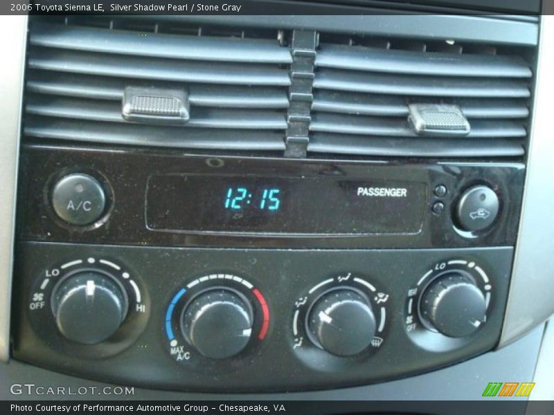 Silver Shadow Pearl / Stone Gray 2006 Toyota Sienna LE