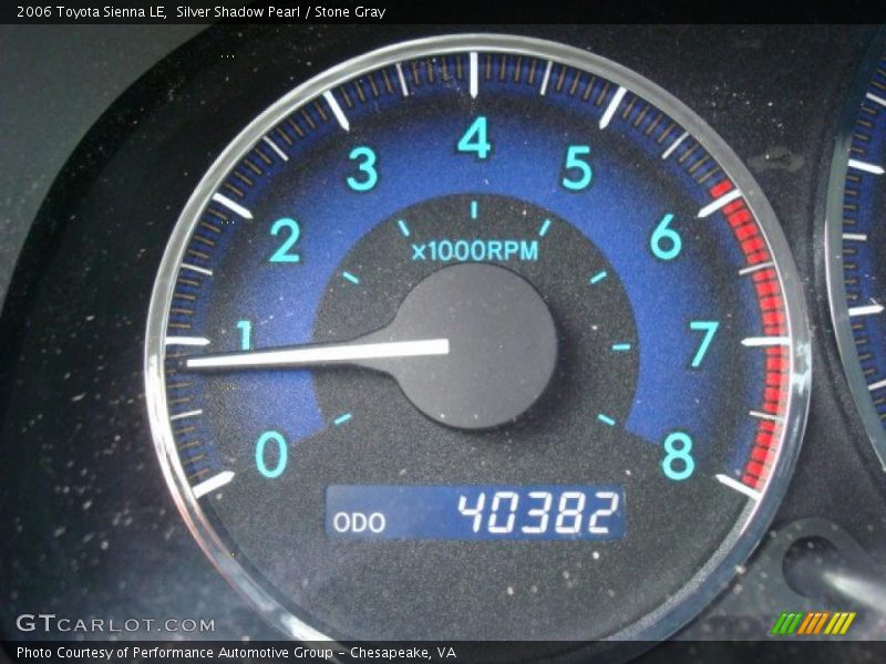 Silver Shadow Pearl / Stone Gray 2006 Toyota Sienna LE