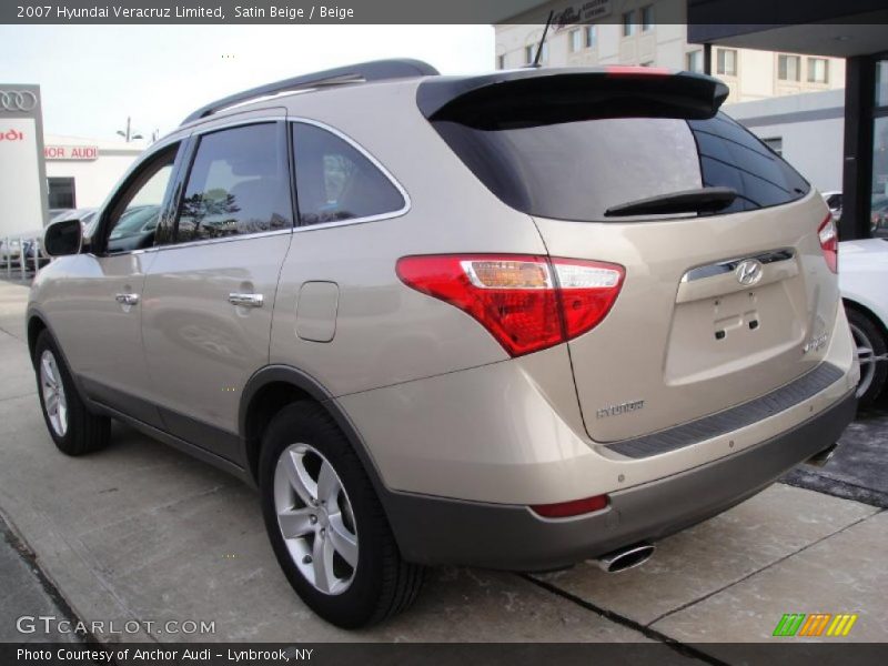 Satin Beige / Beige 2007 Hyundai Veracruz Limited