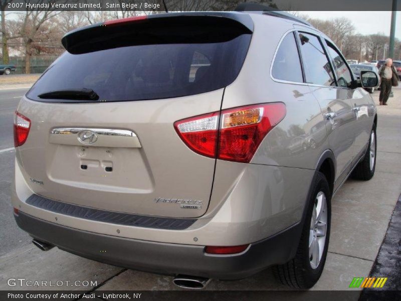 Satin Beige / Beige 2007 Hyundai Veracruz Limited