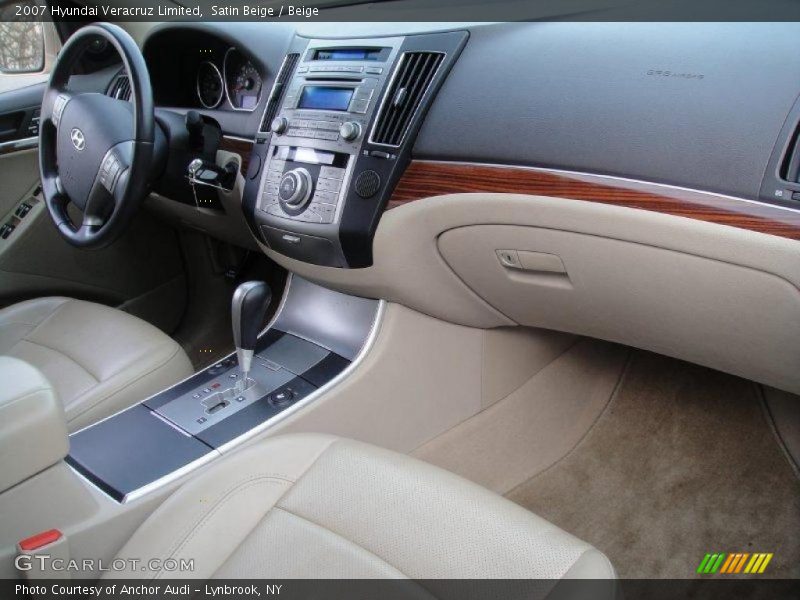 Satin Beige / Beige 2007 Hyundai Veracruz Limited