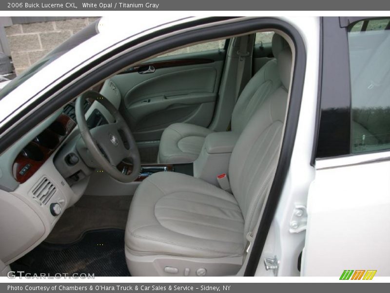 White Opal / Titanium Gray 2006 Buick Lucerne CXL