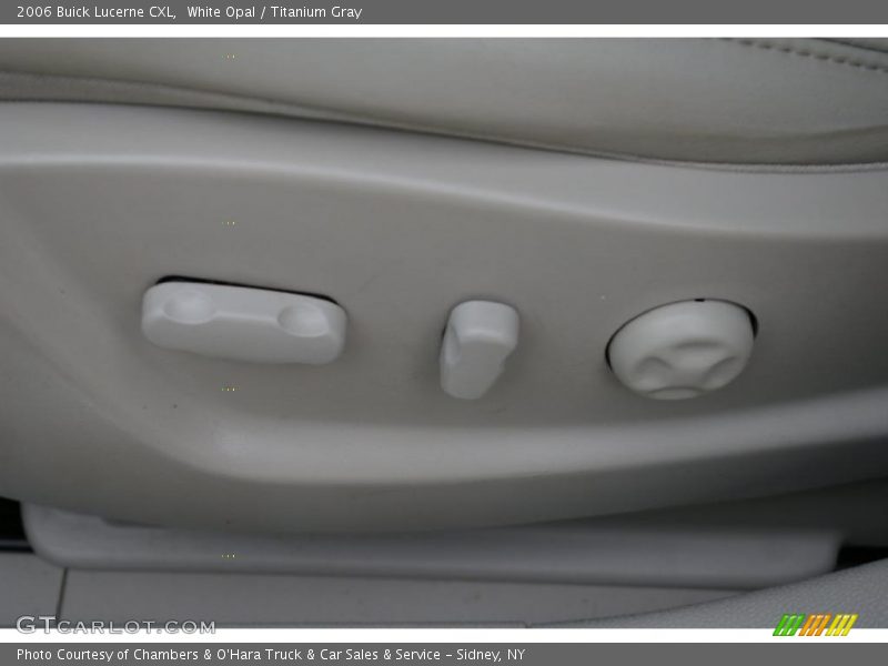 White Opal / Titanium Gray 2006 Buick Lucerne CXL