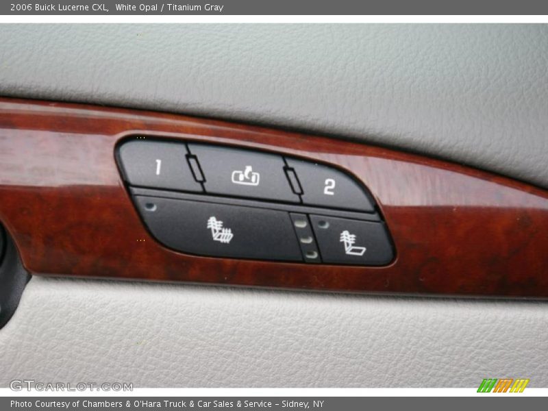 White Opal / Titanium Gray 2006 Buick Lucerne CXL