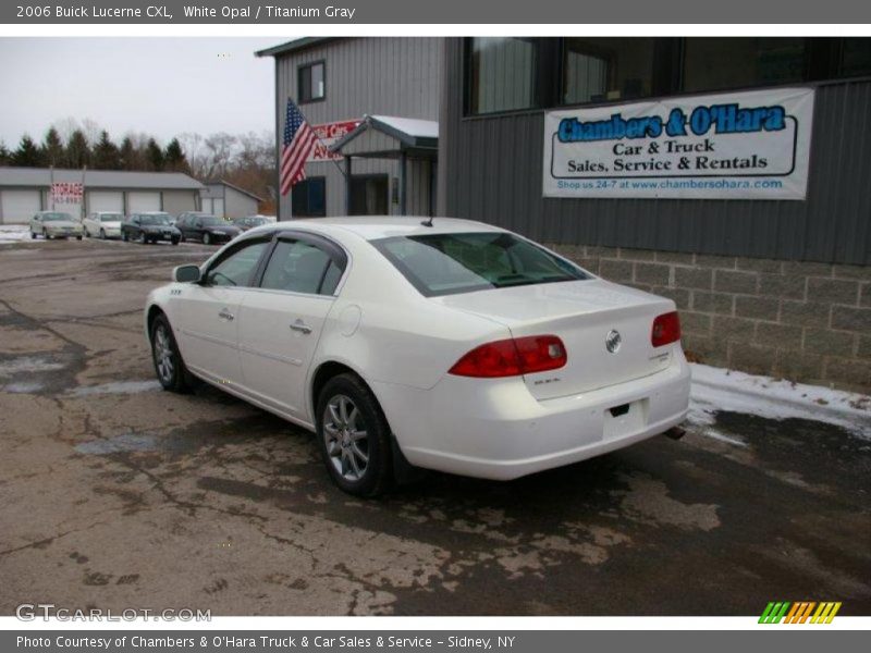 White Opal / Titanium Gray 2006 Buick Lucerne CXL