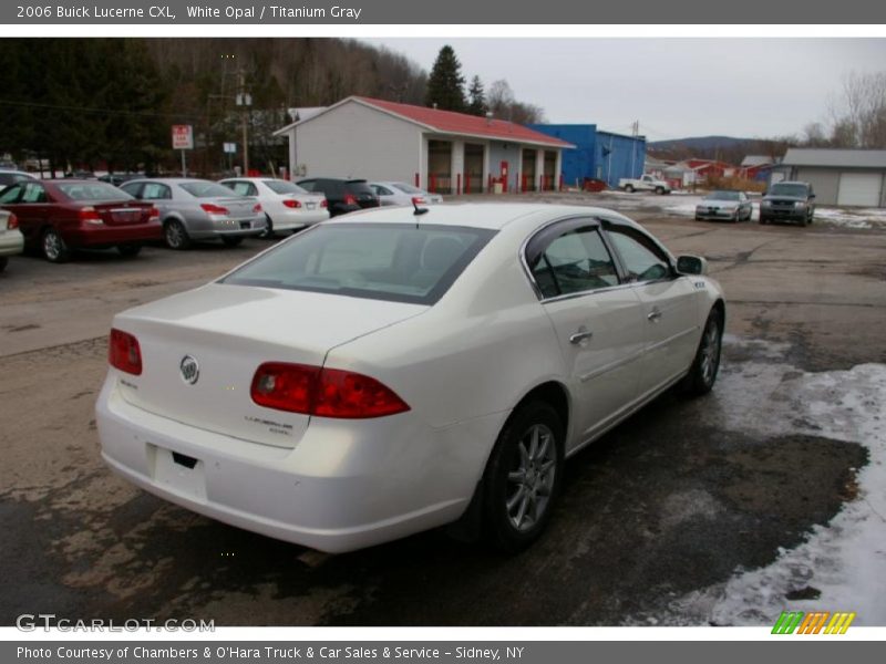 White Opal / Titanium Gray 2006 Buick Lucerne CXL