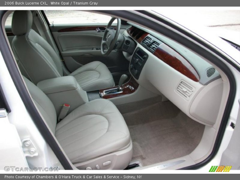 White Opal / Titanium Gray 2006 Buick Lucerne CXL