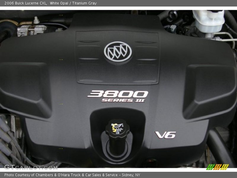 White Opal / Titanium Gray 2006 Buick Lucerne CXL