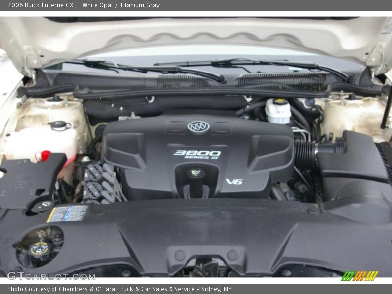 White Opal / Titanium Gray 2006 Buick Lucerne CXL