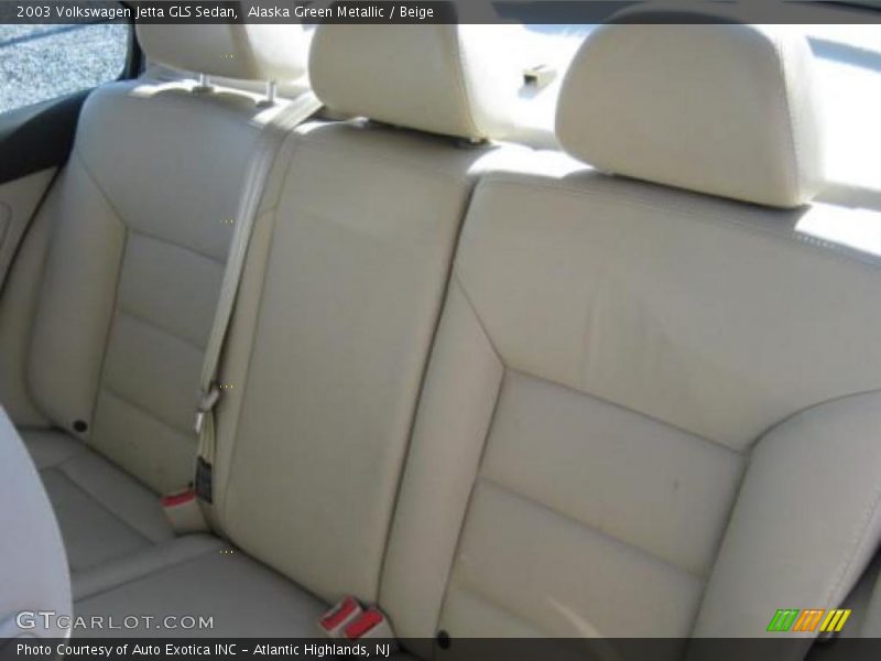 Alaska Green Metallic / Beige 2003 Volkswagen Jetta GLS Sedan