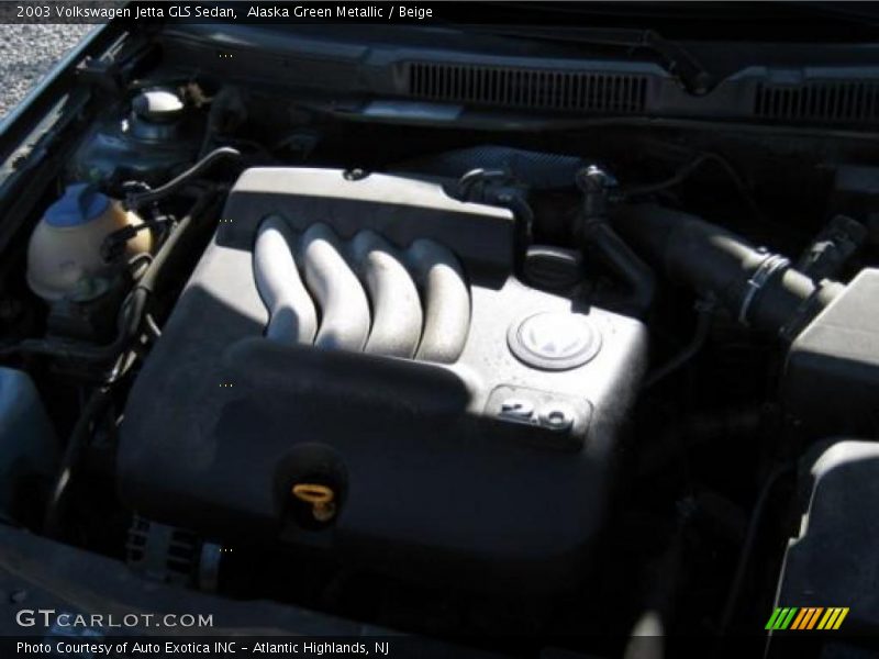 Alaska Green Metallic / Beige 2003 Volkswagen Jetta GLS Sedan