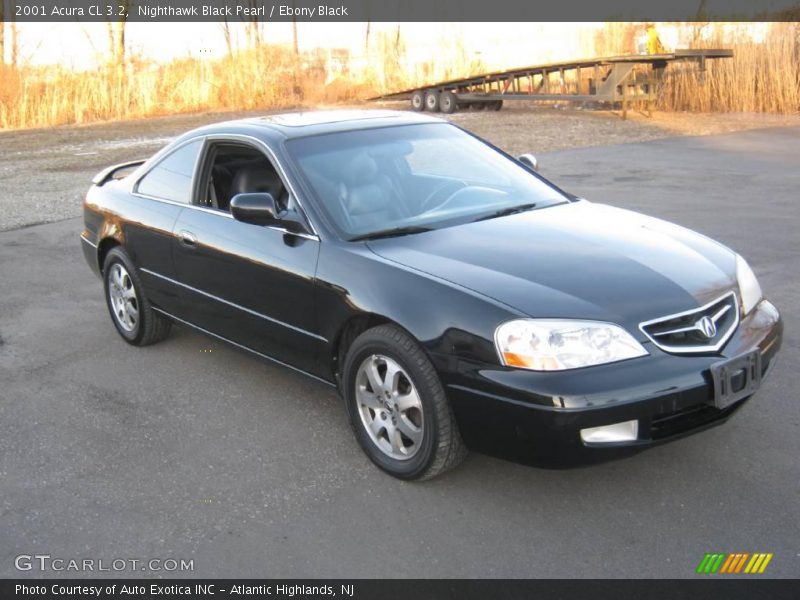 Nighthawk Black Pearl / Ebony Black 2001 Acura CL 3.2