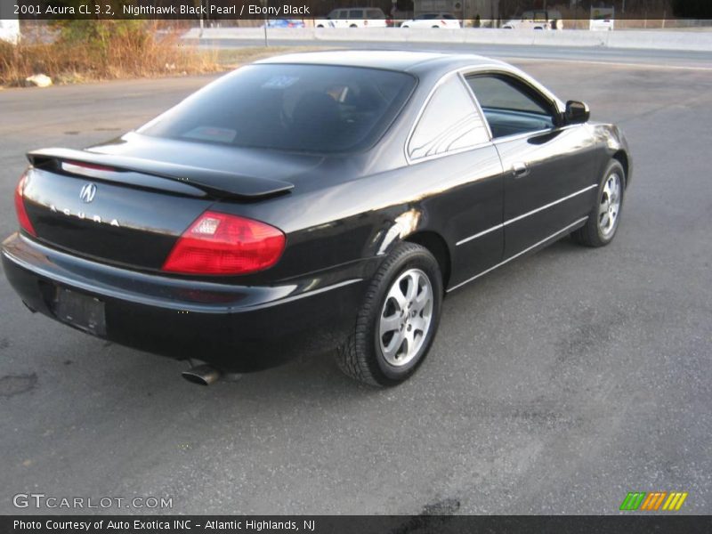 Nighthawk Black Pearl / Ebony Black 2001 Acura CL 3.2