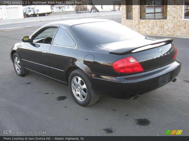 Nighthawk Black Pearl / Ebony Black 2001 Acura CL 3.2