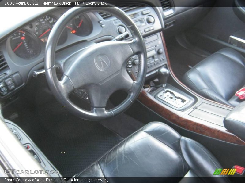 Nighthawk Black Pearl / Ebony Black 2001 Acura CL 3.2