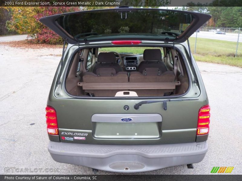Spruce Green Metallic / Dark Graphite 2001 Ford Explorer Sport
