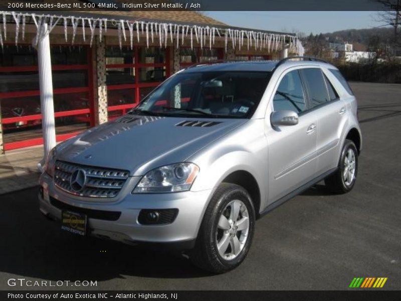 Iridium Silver Metallic / Ash 2006 Mercedes-Benz ML 500 4Matic