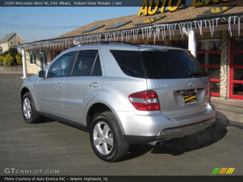 Iridium Silver Metallic / Ash 2006 Mercedes-Benz ML 500 4Matic