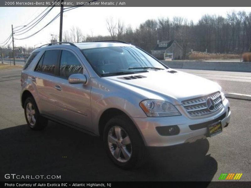Iridium Silver Metallic / Ash 2006 Mercedes-Benz ML 500 4Matic