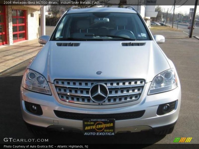 Iridium Silver Metallic / Ash 2006 Mercedes-Benz ML 500 4Matic