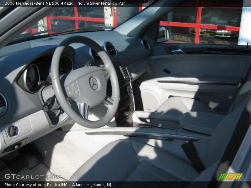 Iridium Silver Metallic / Ash 2006 Mercedes-Benz ML 500 4Matic