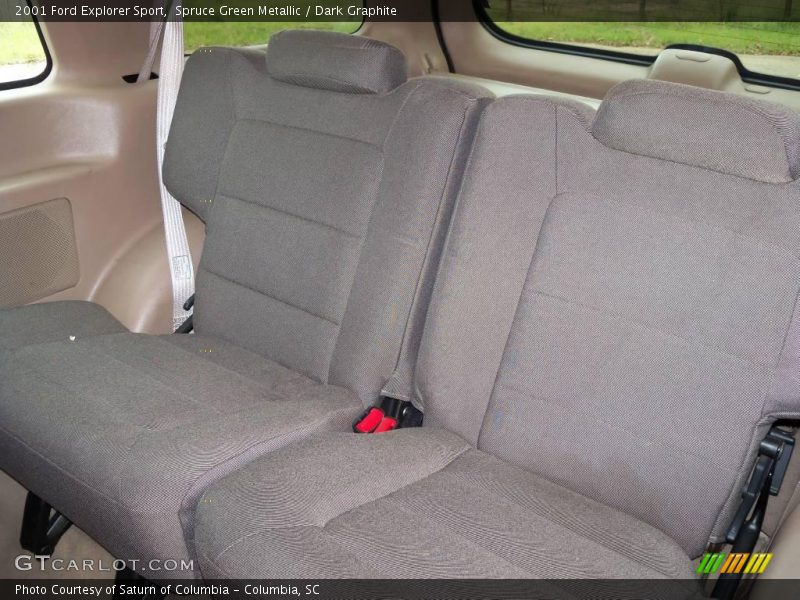 Spruce Green Metallic / Dark Graphite 2001 Ford Explorer Sport