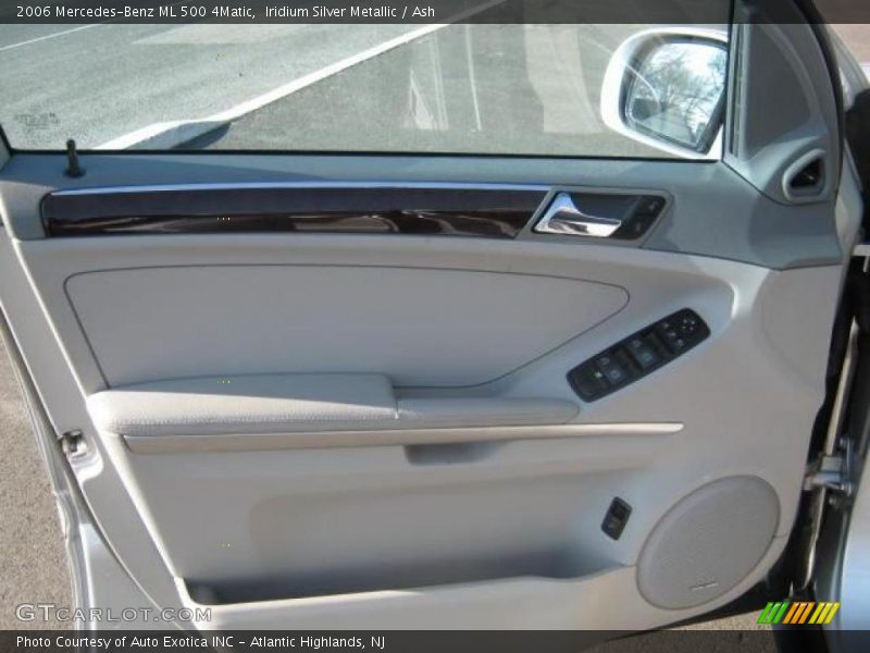 Iridium Silver Metallic / Ash 2006 Mercedes-Benz ML 500 4Matic