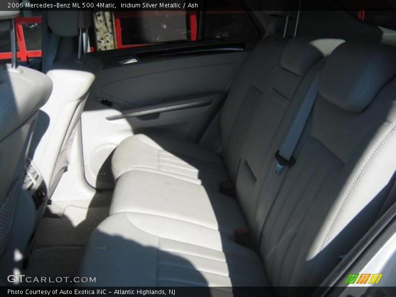 Iridium Silver Metallic / Ash 2006 Mercedes-Benz ML 500 4Matic