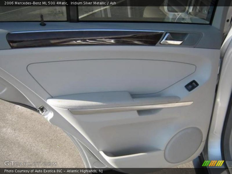 Iridium Silver Metallic / Ash 2006 Mercedes-Benz ML 500 4Matic