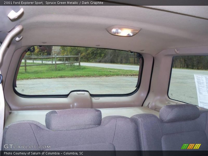 Spruce Green Metallic / Dark Graphite 2001 Ford Explorer Sport