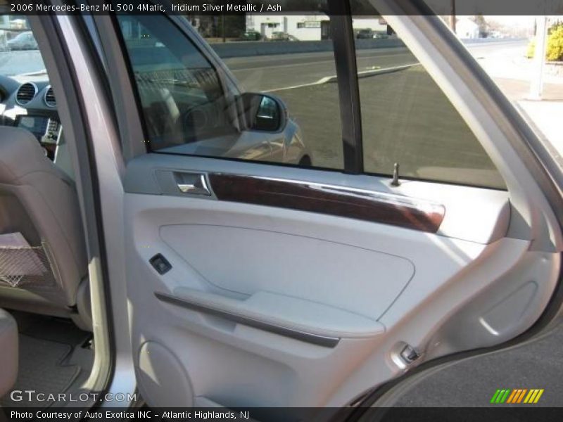 Iridium Silver Metallic / Ash 2006 Mercedes-Benz ML 500 4Matic