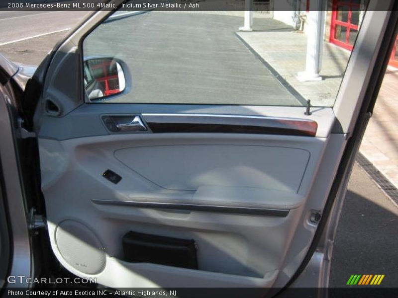 Iridium Silver Metallic / Ash 2006 Mercedes-Benz ML 500 4Matic