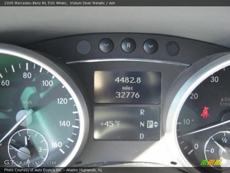Iridium Silver Metallic / Ash 2006 Mercedes-Benz ML 500 4Matic