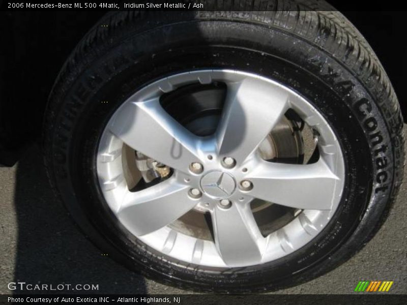 Iridium Silver Metallic / Ash 2006 Mercedes-Benz ML 500 4Matic